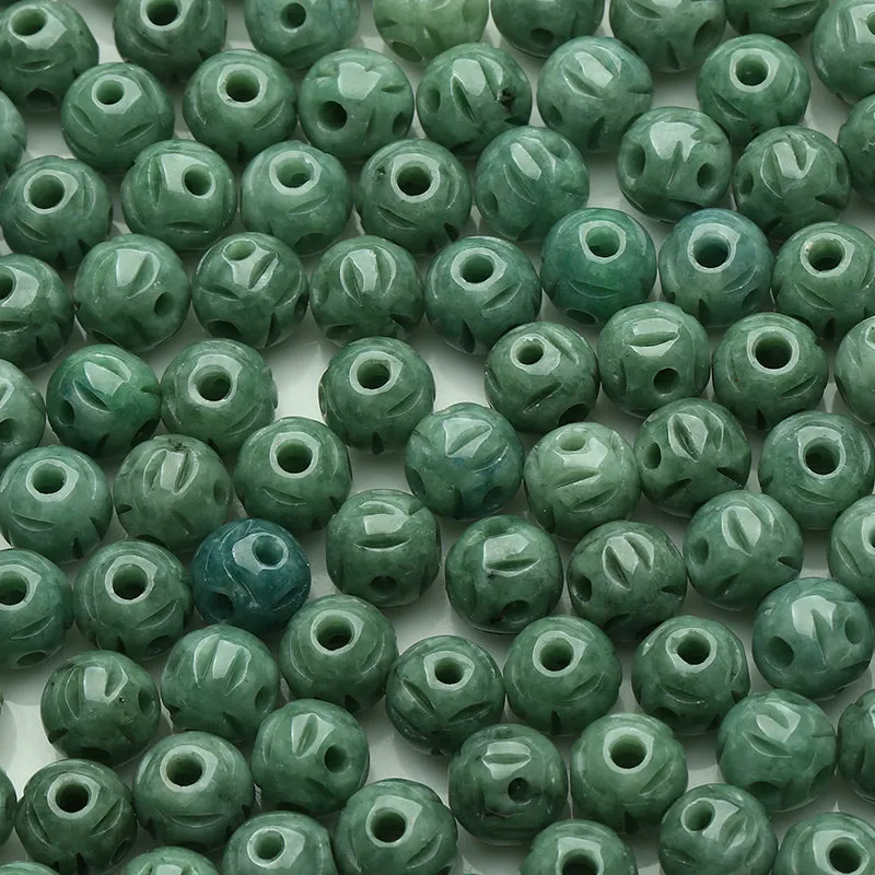 10X10X10mm Natural Jade Beads Jadeite Bead WBD68