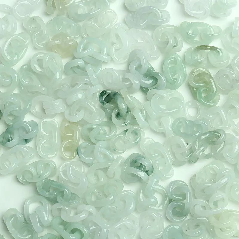 12X9X2mm & 8X6X3mm Natural Jade Beads Jadeite Bead WBD38