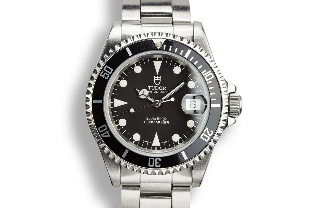 1995 Tudor Prince Date Submariner 79190