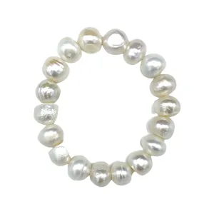 200-01-STR | WHITE BAM BAM STRETCH BRACELET