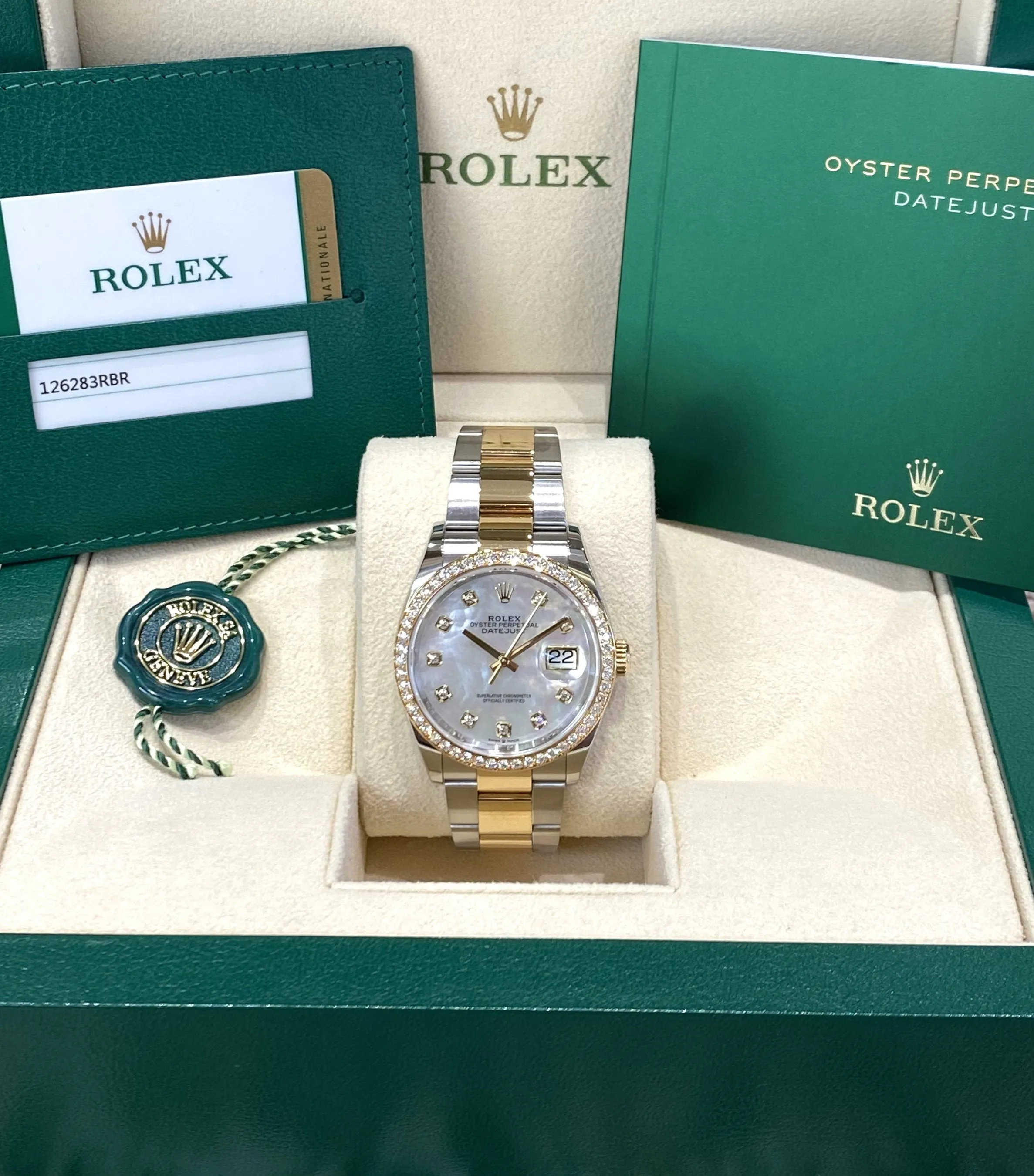 2019 Rolex Datejust 36 126283RBR