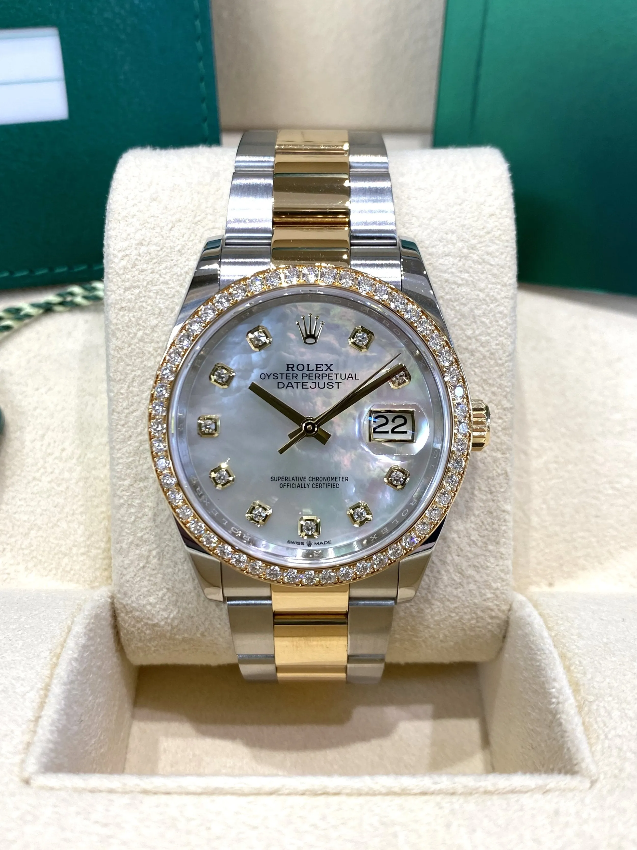 2019 Rolex Datejust 36 126283RBR