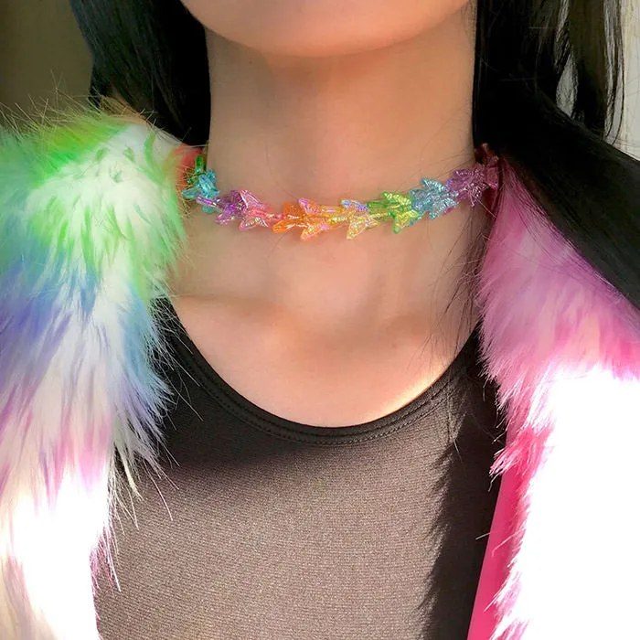 90's Kids Butterfly Choker