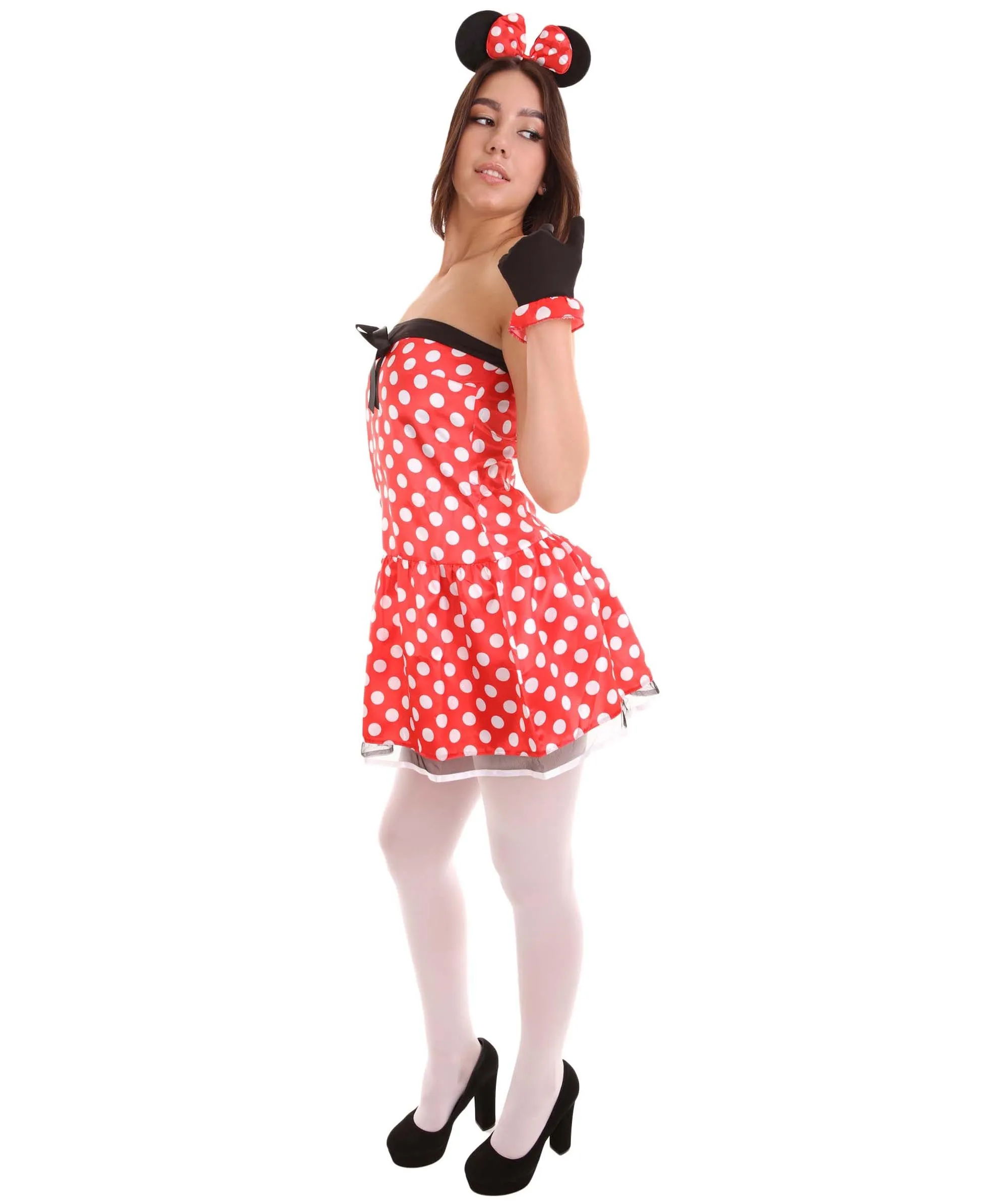 Adult Women's Miss Mouse Costume | Multi Cosplay Costume