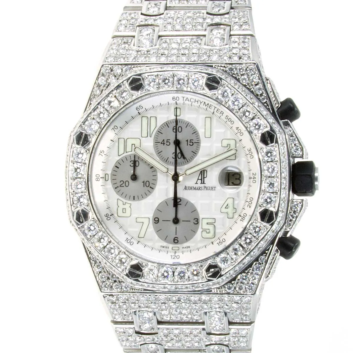 Audemars Piguet Royal Oak Offshore - Full Diamonds