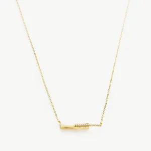 Bar Diamond Necklace