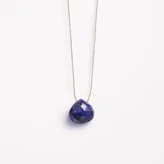 Blue Lapis Lazuli Fine Cord Necklace