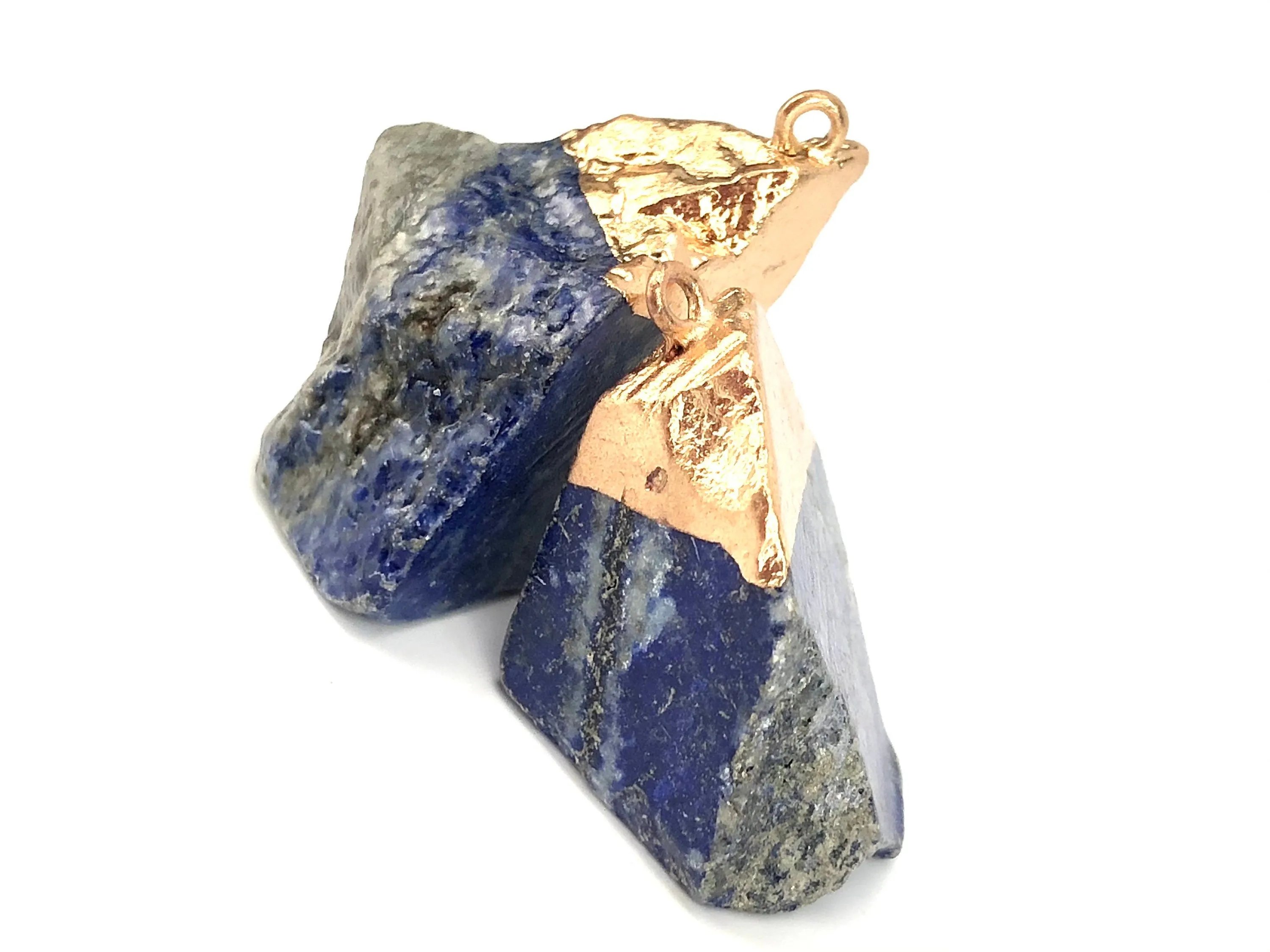 Blue Quartz W/Gold Plating Sku#Q09-4