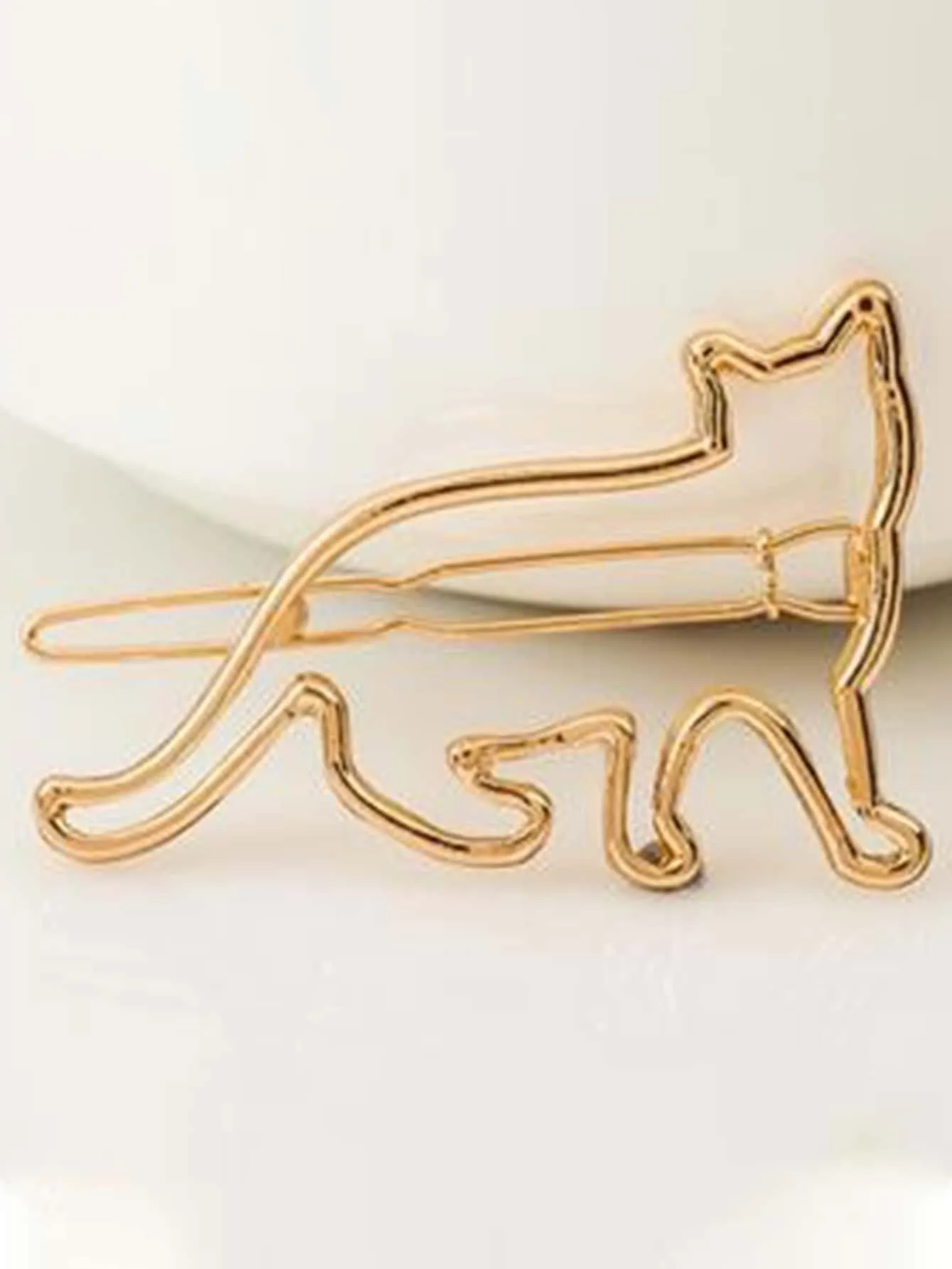 Cat Design Hair Clip Funny Hair Pin for Women Barrette Styling Hair Accessories