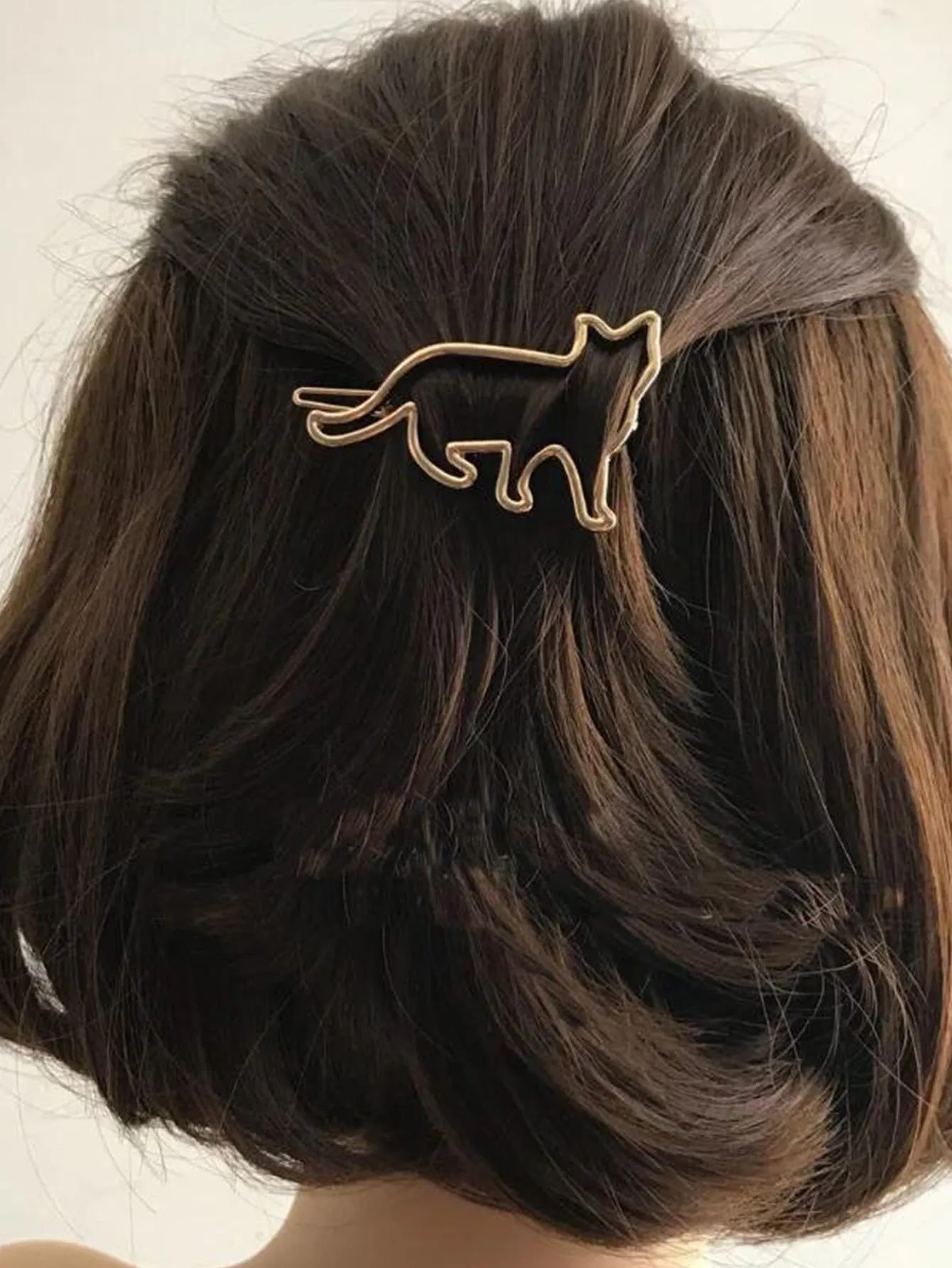 Cat Design Hair Clip Funny Hair Pin for Women Barrette Styling Hair Accessories