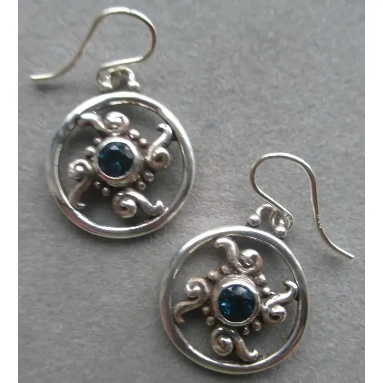 Circle Swirl Earrings ER105SST by Richelle Leigh