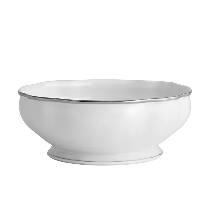 Colette - Platinum Salad Bowl