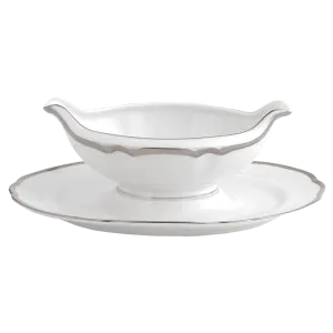 Colette - Platinum Sauce Boat