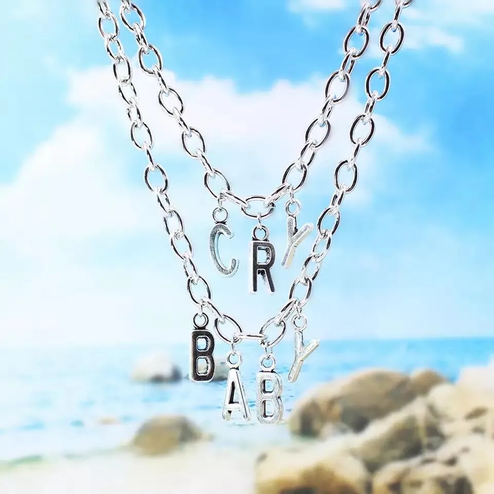 Cry Baby Necklace 😢💗