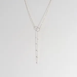 Dashing Diamonds Lariat Necklace