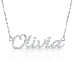 Diamond Name Necklace