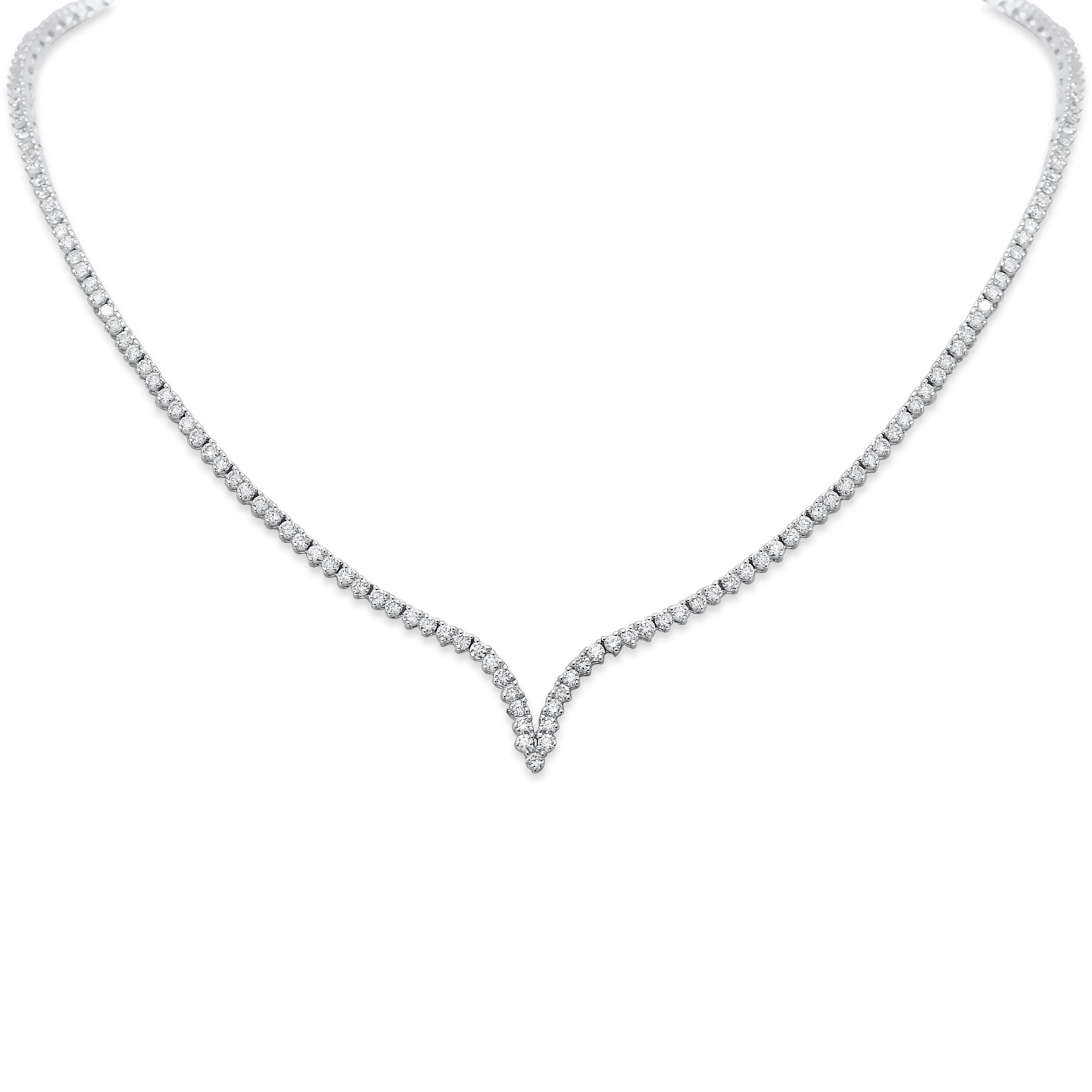 Diamond Tennis Necklace