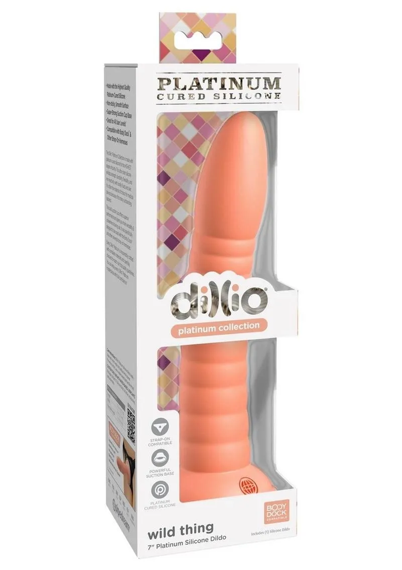 Dillio Platinum Wild Thing Silicone Dildo