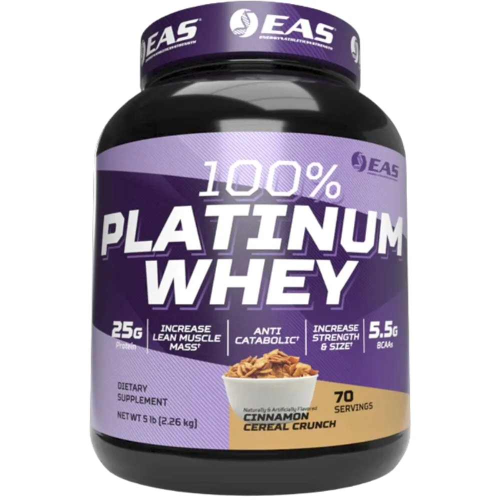 EAS 100% Platinum Whey 5lb