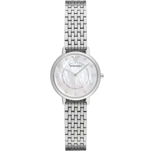 Emporio Armani AR2511 Kappa Silver Tone Ladies Watch