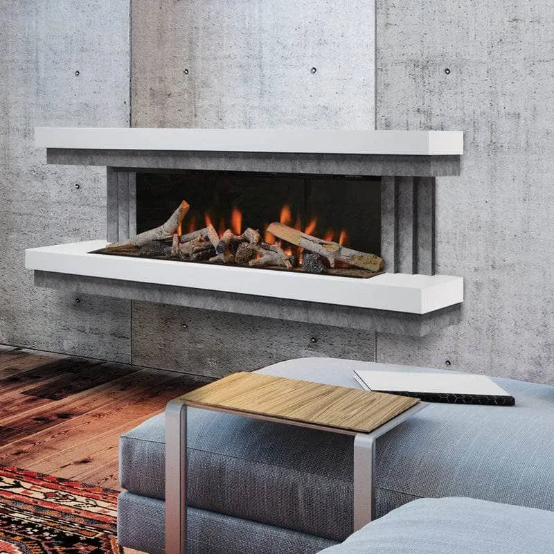 Evonic Gilmour 10 White Wall Mounted Fire Suite