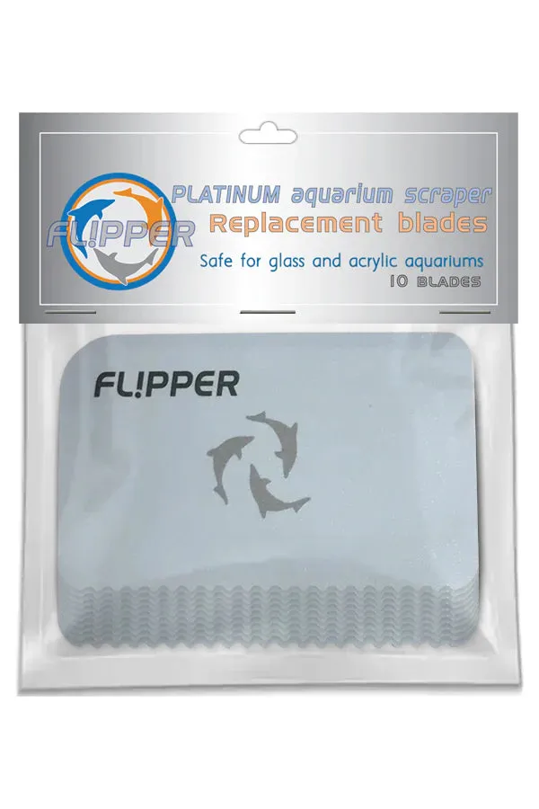 Flipper Platinum Algae Scraper Replacement Blades (10 pack)