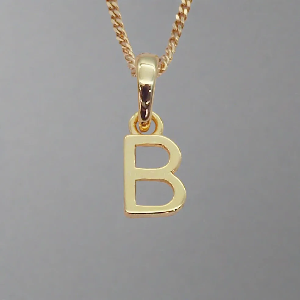 Gold Initial and August Peridot Birthstone Necklace