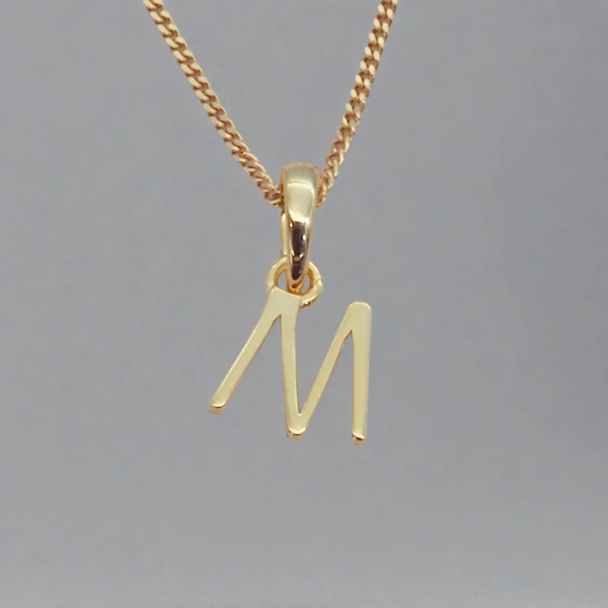 Gold Initial and August Peridot Birthstone Necklace