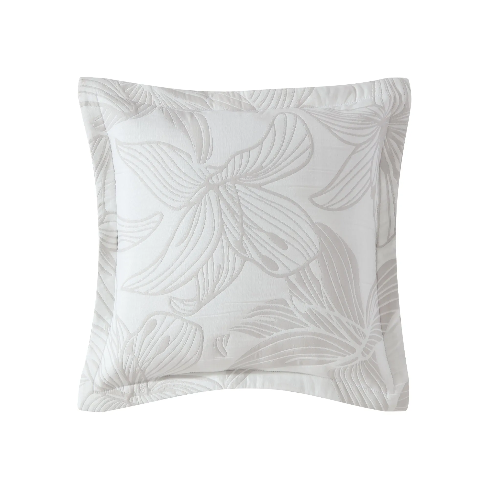 Grace Dove Square Cushion by Logan and Mason Platinum