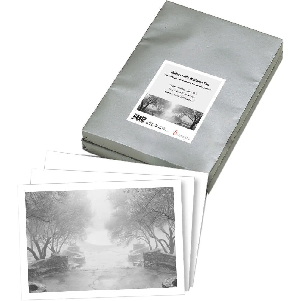 Hahnemuhle - Platinum Rag 300 gsm, 11x15, 25 sheets