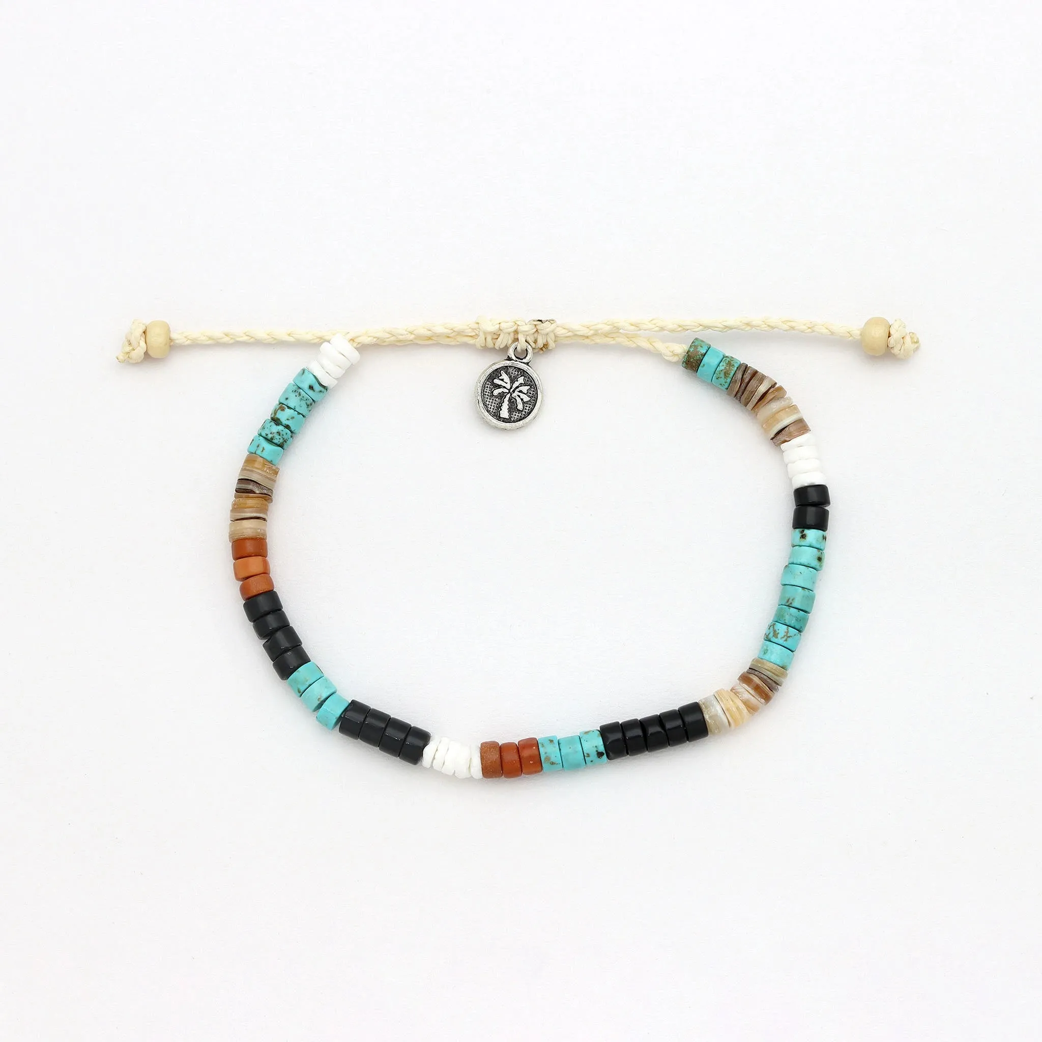 Hamoa Beach Beaded Anklet