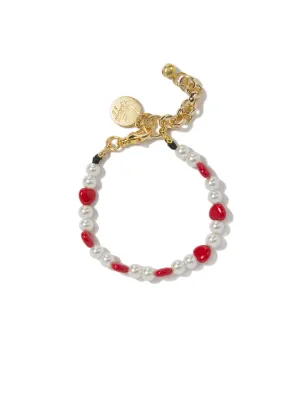 HEART 2 HEART PEARL BRACELET