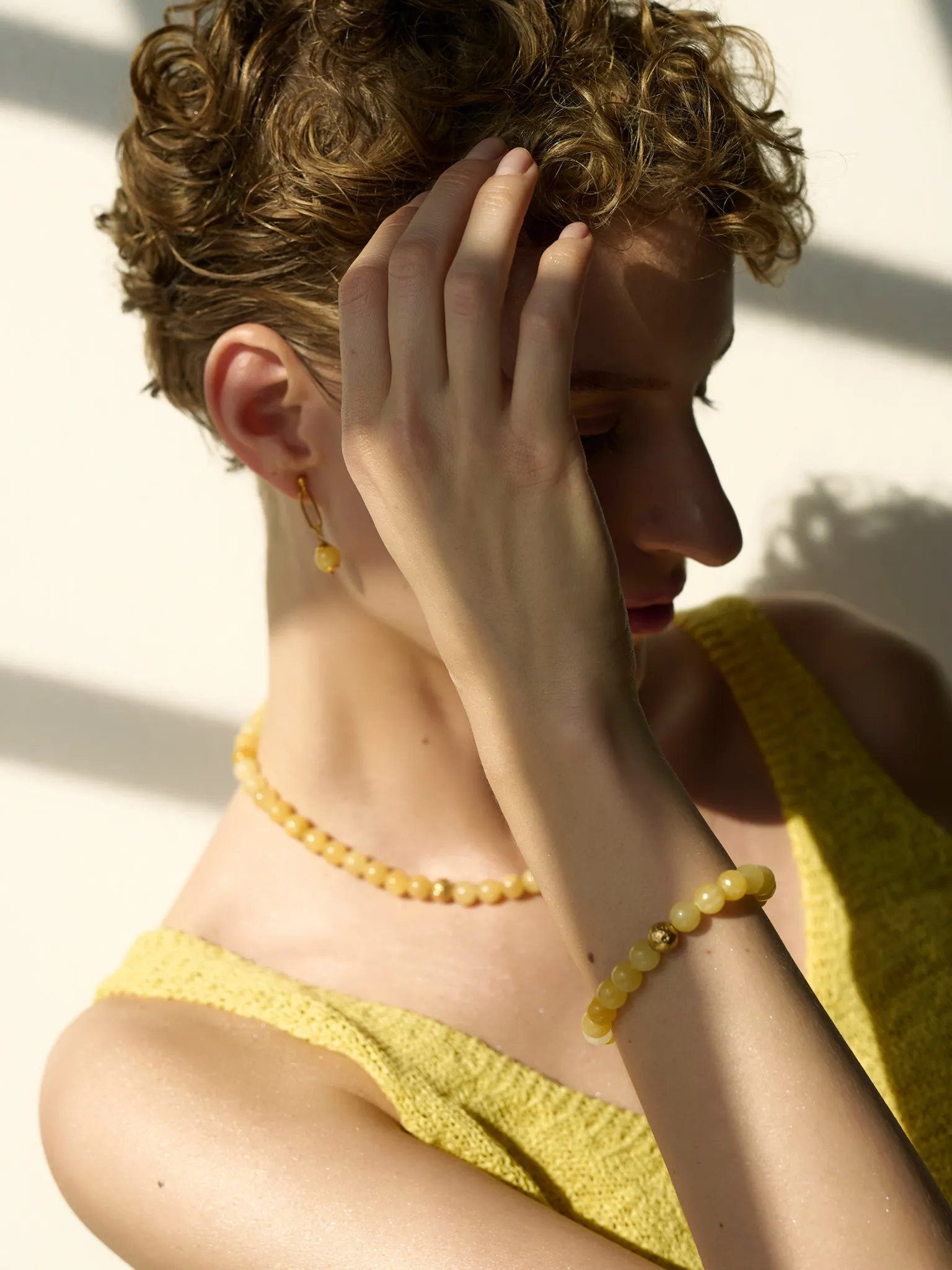 Honey Calcite Bracelet