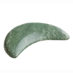 Jade Crescent Moon Massage  Stone