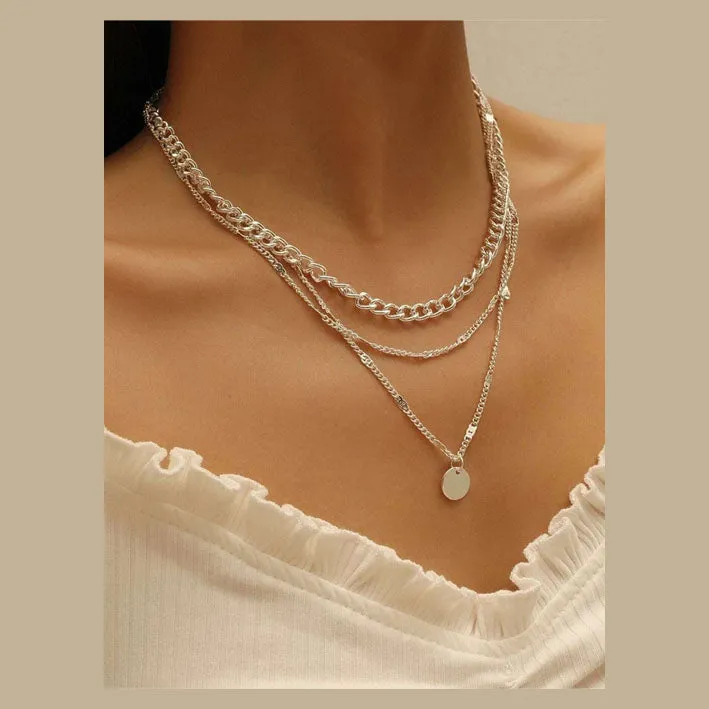 Multi-layer Chain Necklace For Women