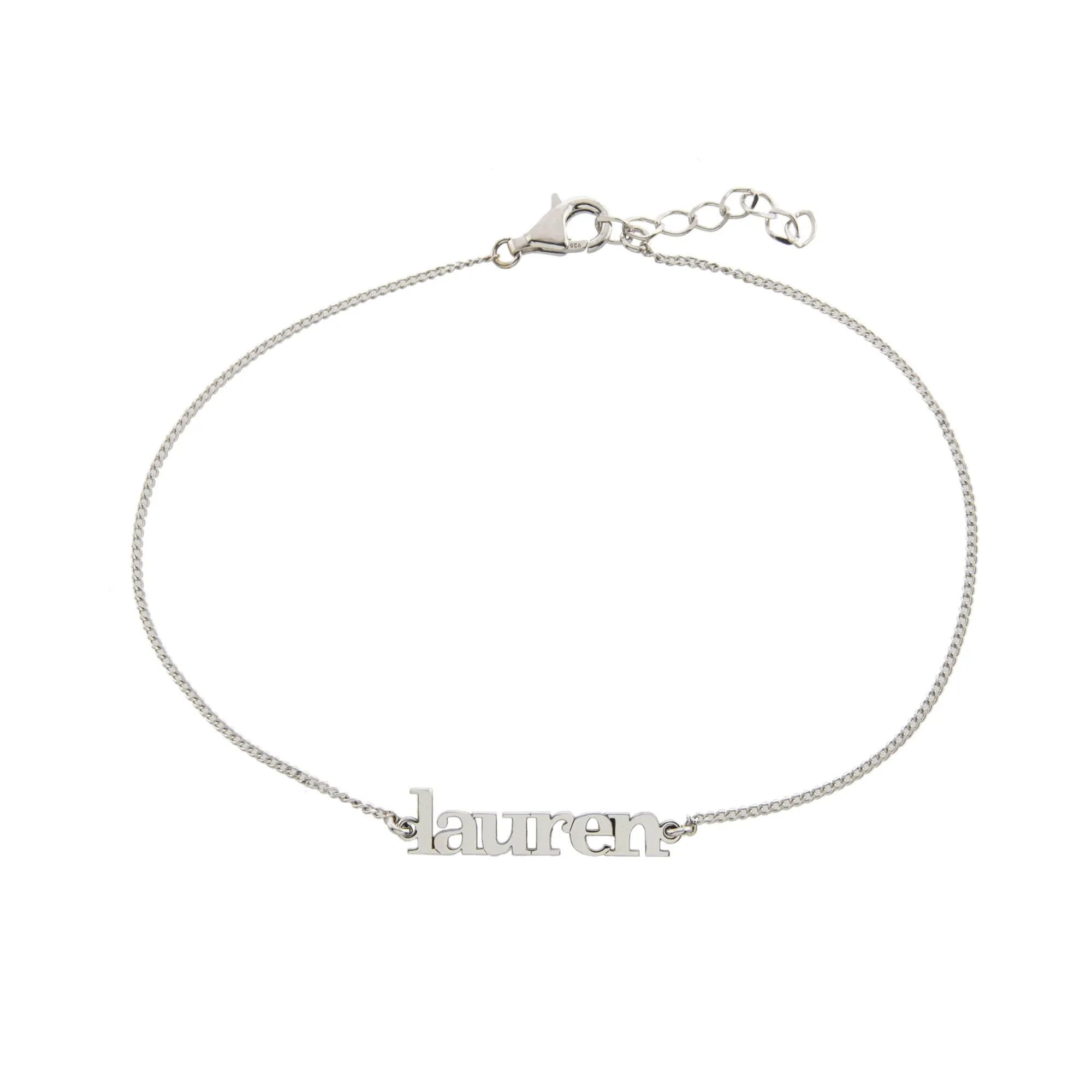 Name Anklet