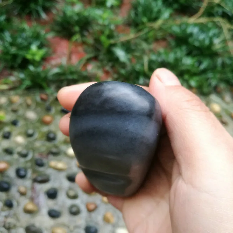 Natural Hetian Jade Rough Nephrite Raw (182g, 8.6X4X2.5cm)