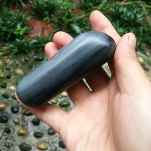 Natural Hetian Jade Rough Nephrite Raw (182g, 8.6X4X2.5cm)