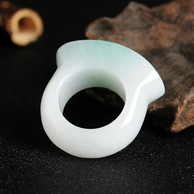 Natural Jade Ring Jadeite Ring RG81