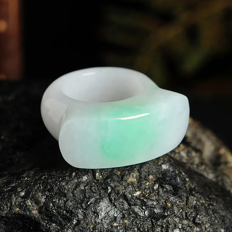 Natural Jade Ring Jadeite Ring RG81