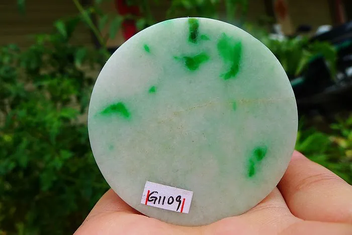 Natural Jade Rough Jadeite Raw (100g,4.8X4.8X1.6cm)