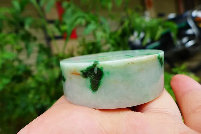 Natural Jade Rough Jadeite Raw (100g,4.8X4.8X1.6cm)