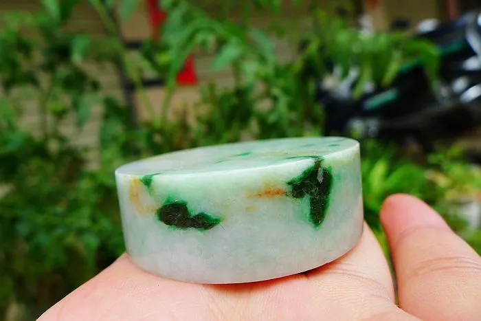 Natural Jade Rough Jadeite Raw (100g,4.8X4.8X1.6cm)