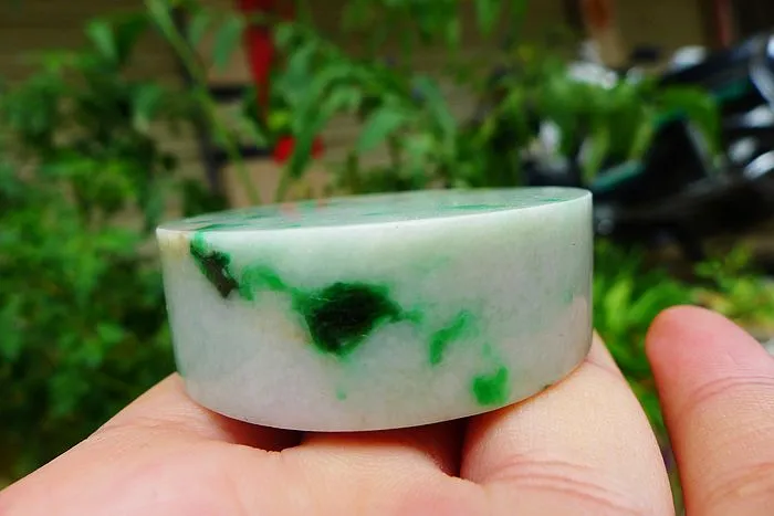 Natural Jade Rough Jadeite Raw (100g,4.8X4.8X1.6cm)