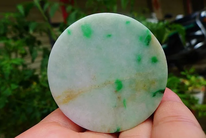 Natural Jade Rough Jadeite Raw (100g,4.8X4.8X1.6cm)