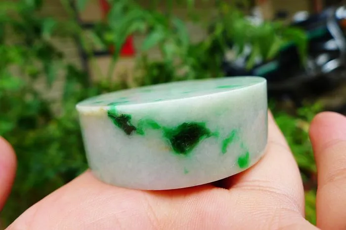 Natural Jade Rough Jadeite Raw (100g,4.8X4.8X1.6cm)