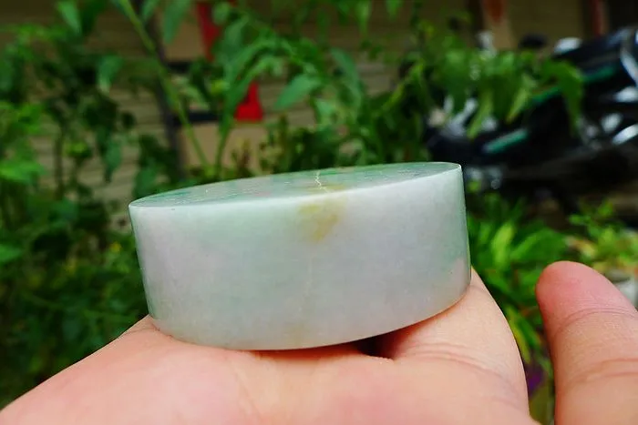 Natural Jade Rough Jadeite Raw (100g,4.8X4.8X1.6cm)