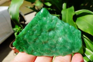 Natural Jade Rough Jadeite Raw (108g,7X5.2X1.8cm)