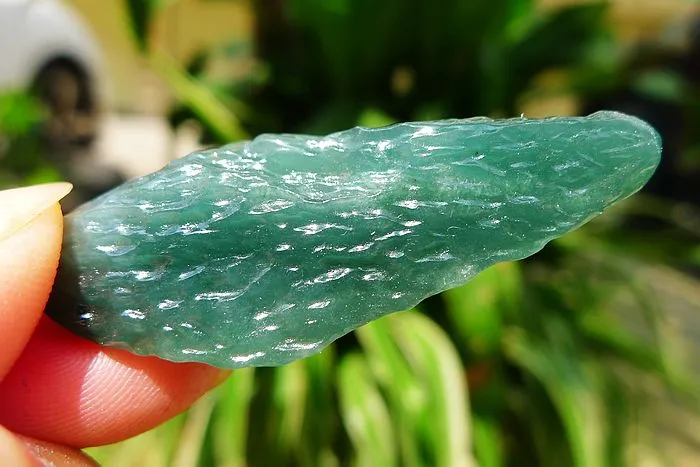 Natural Jade Rough Jadeite Raw (12g,4.9X1.7X0.8cm)