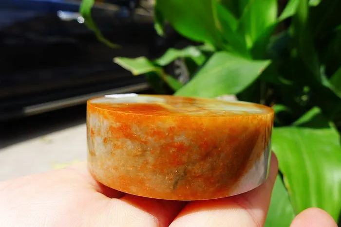 Natural Jade Rough Jadeite Raw (160g,5.6X5.6X1.9cm)